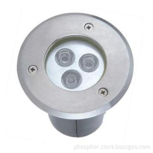 3x1W High Quality Recessed LED Underground Lamp
